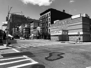 A photo of 8th Avenue,Chelsea, 7/12/2020 in black and white