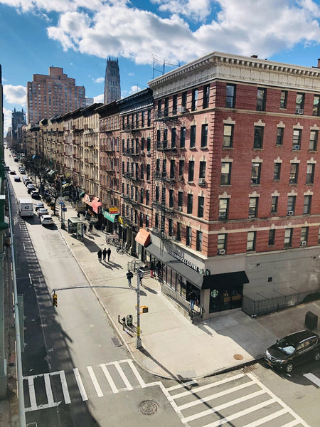 Broadway at Tiemann Place, Morningside Heights, 1/26/2020