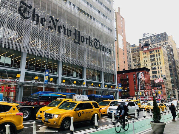 New York Times, 8th Avenue, 2/7/2020